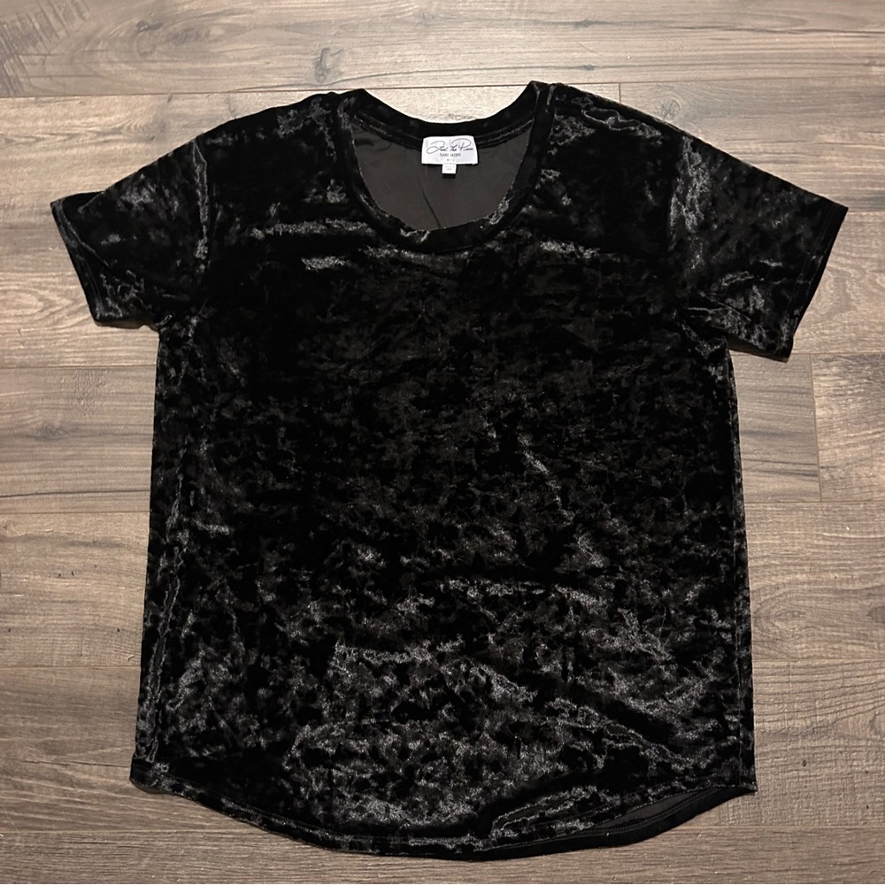Feel The Piece Terre Jacobs Crushed Velvet Shirt Women’s M/L